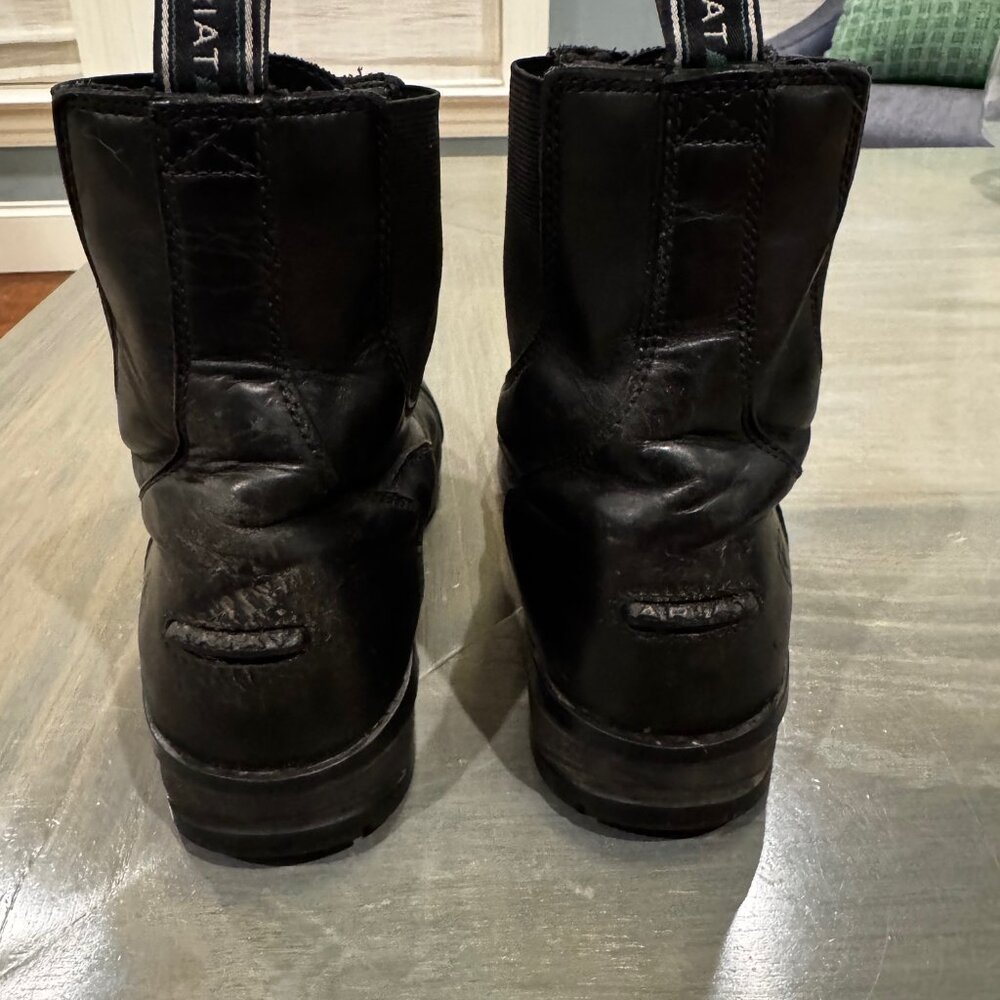 Ariat® Ladies’ Zip Paddock Boots Black, size 7.5 - Picture 4 of 4